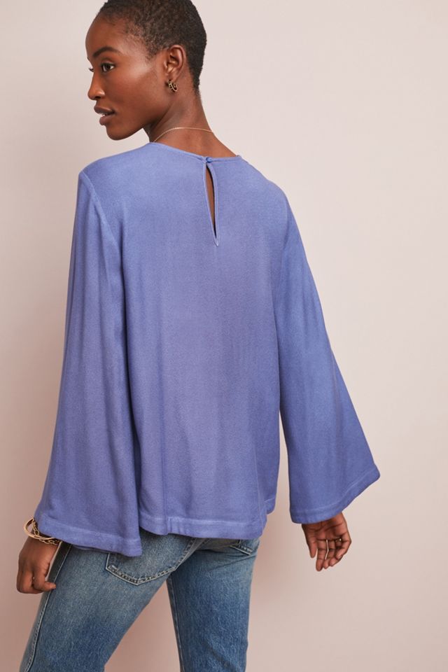 Cloth & Stone Bell-Sleeved Top #1