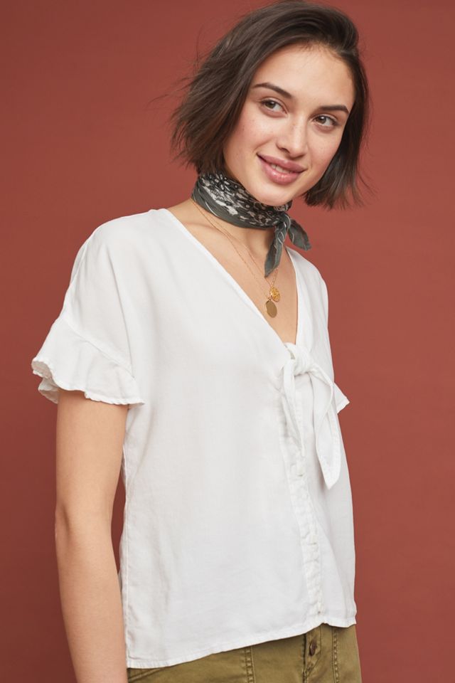 Cloth & Stone Tie-Front Blouse #2
