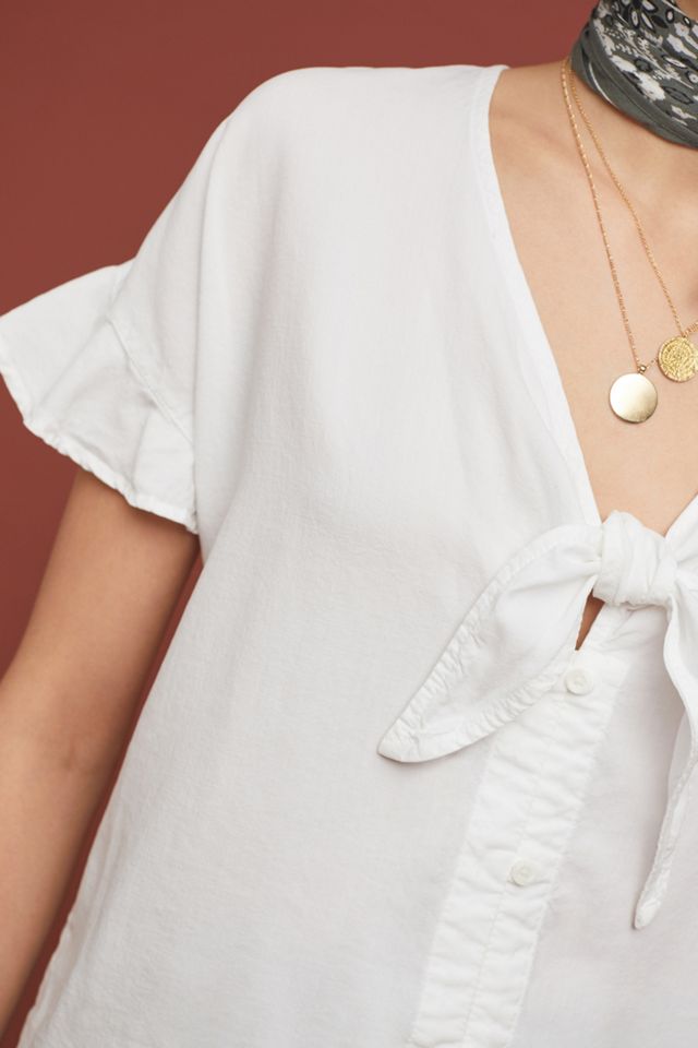 Cloth & Stone Tie-Front Blouse #3