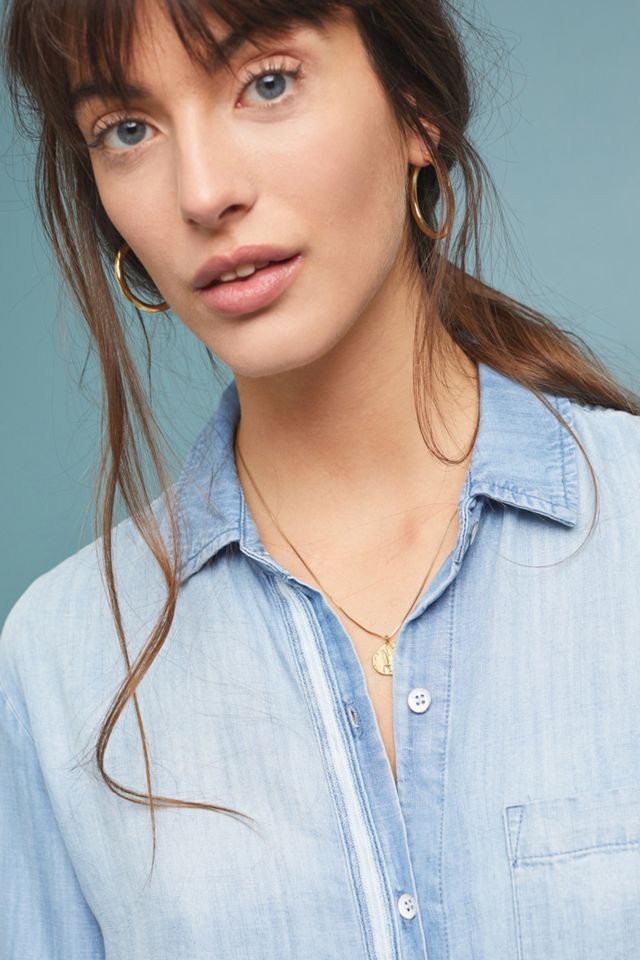 Cloth & Stone Chambray Buttondown #2