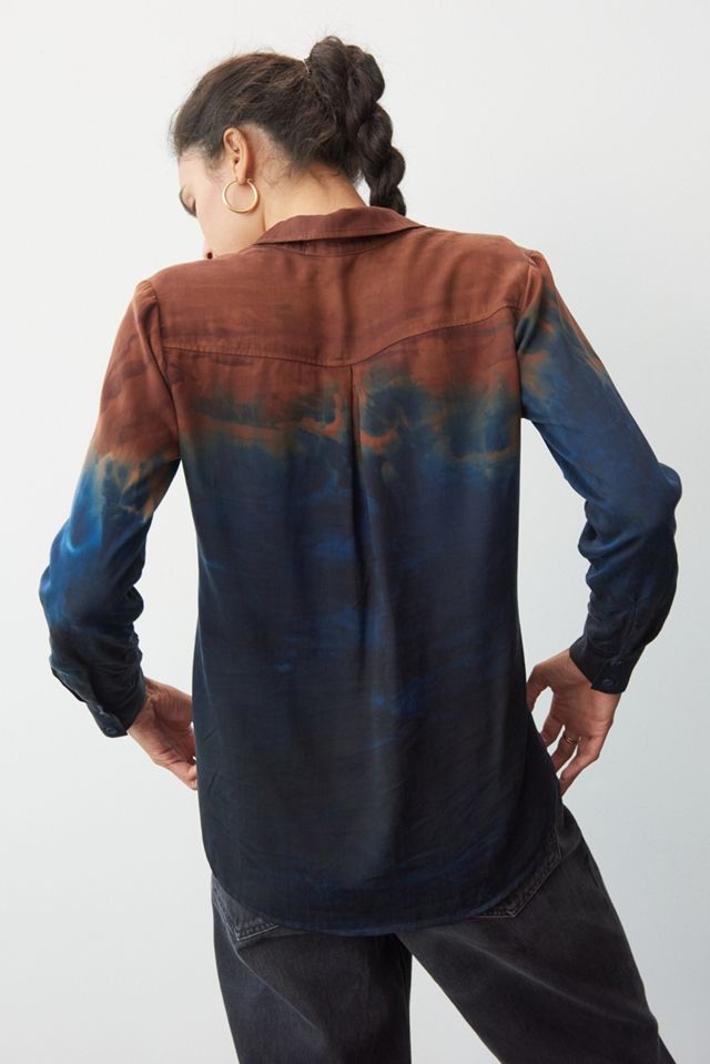 Cloth & Stone Tie-Dye Buttondown #1
