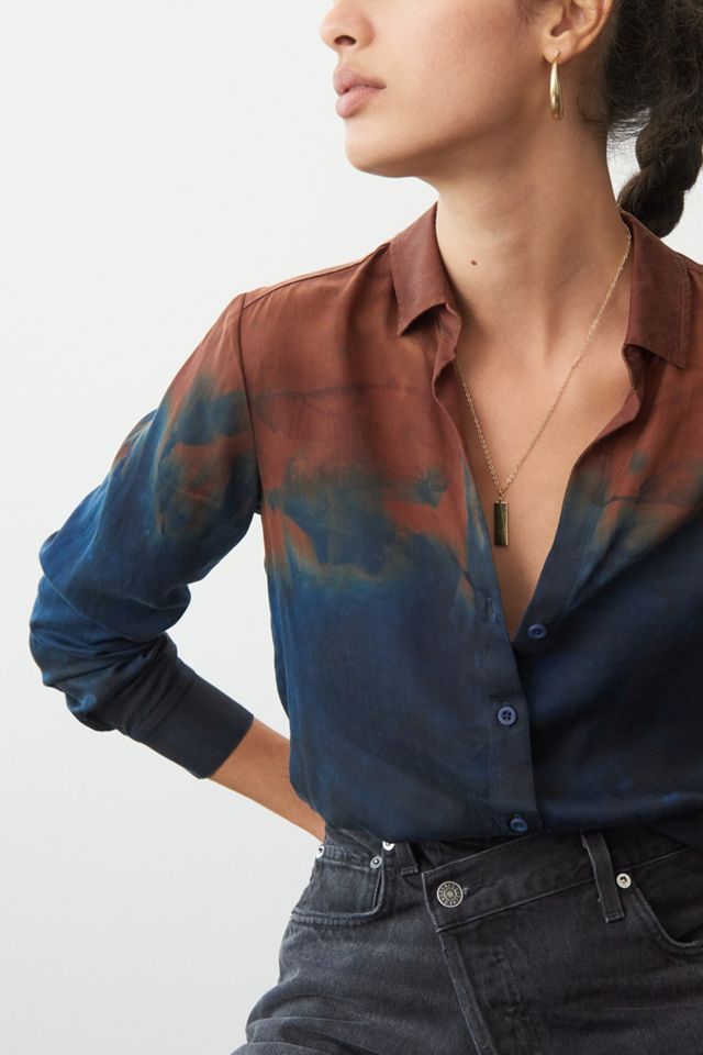Cloth & Stone Tie-Dye Buttondown #2