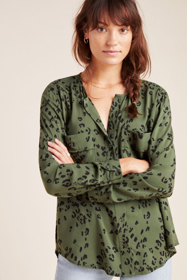 Cloth & Stone Blakely Bluse mit Knopfleiste #3