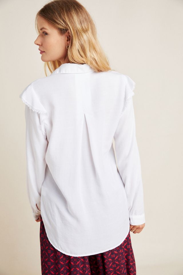 Cloth & Stone Ruffled Buttondown #1