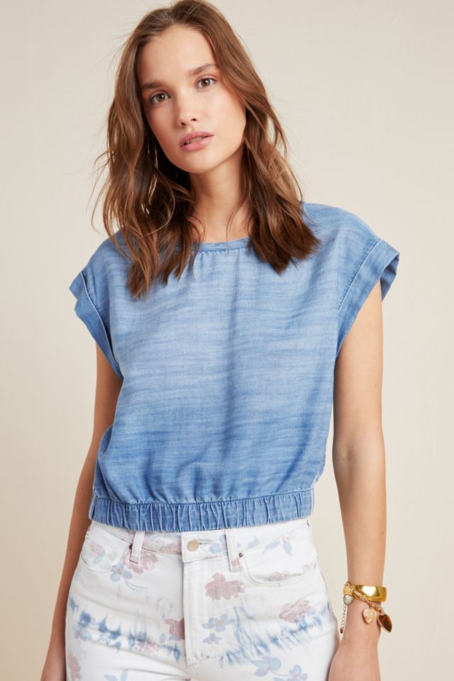 Cloth & Stone Chambray Blouse #3