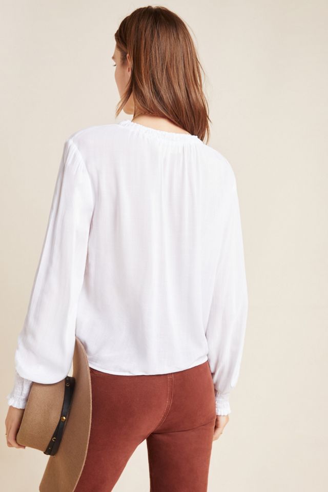 Cloth & Stone Tie-Front Blouse #1