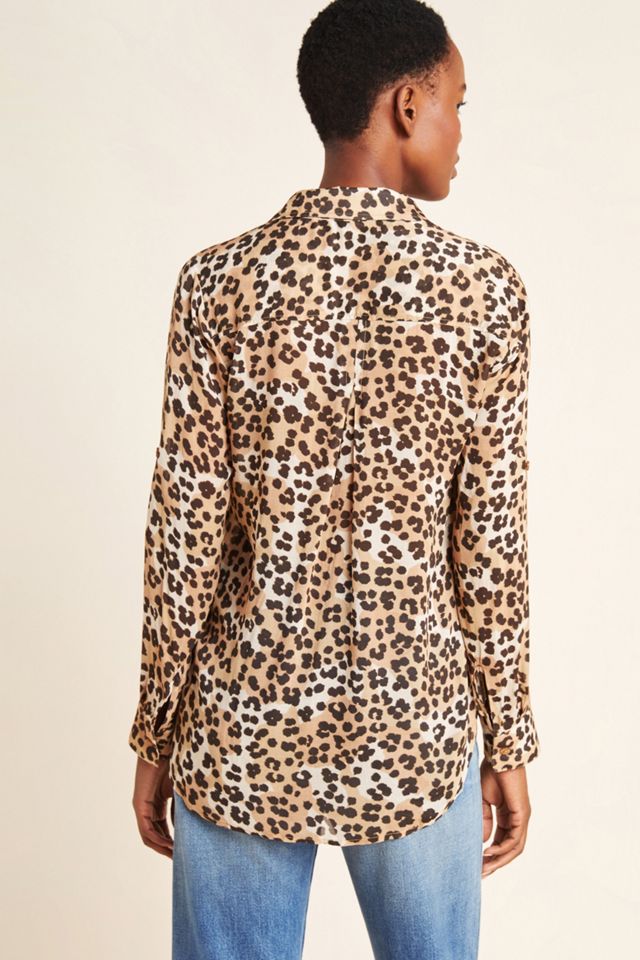 Cloth & Stone Lana Leopard Buttondown #1