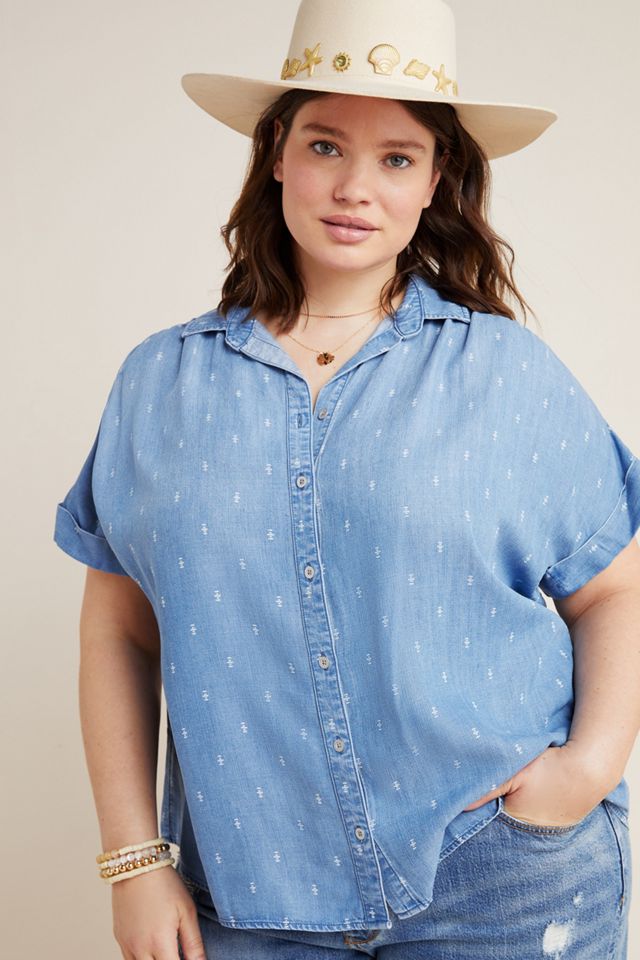 Cloth & Stone Lace Buttondown #7