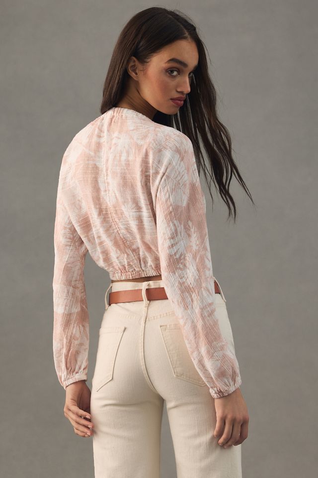 Bella Dahl Long-Sleeve Tie-Front Shirt #1