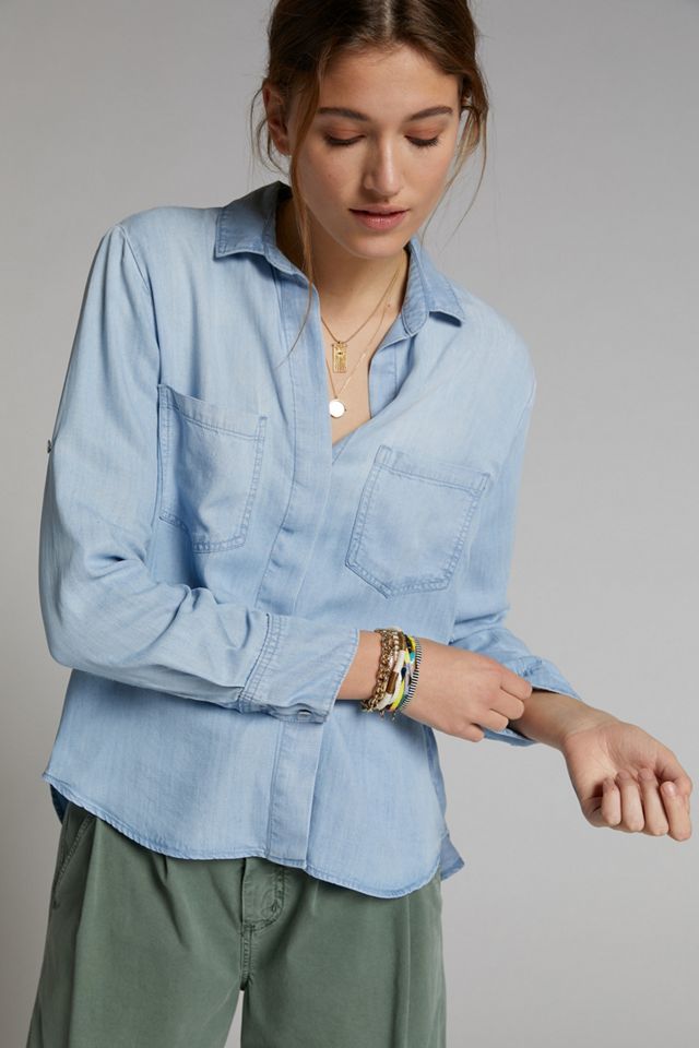 Cloth & Stone Lori Chambray Buttondown #1