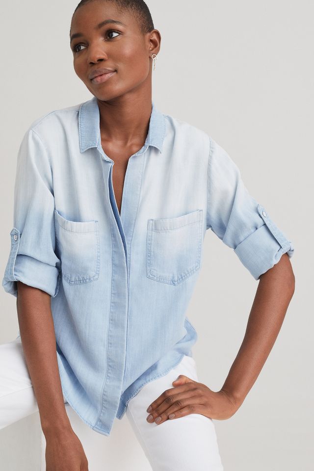 Bella Dahl Ombre Chambray Shirt