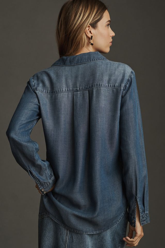 Cloth & Stone Chambray Hemdbluse #2