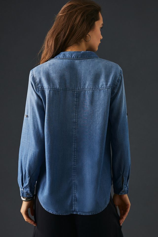 Cloth & Stone Chambray Camicia Buttondown #1