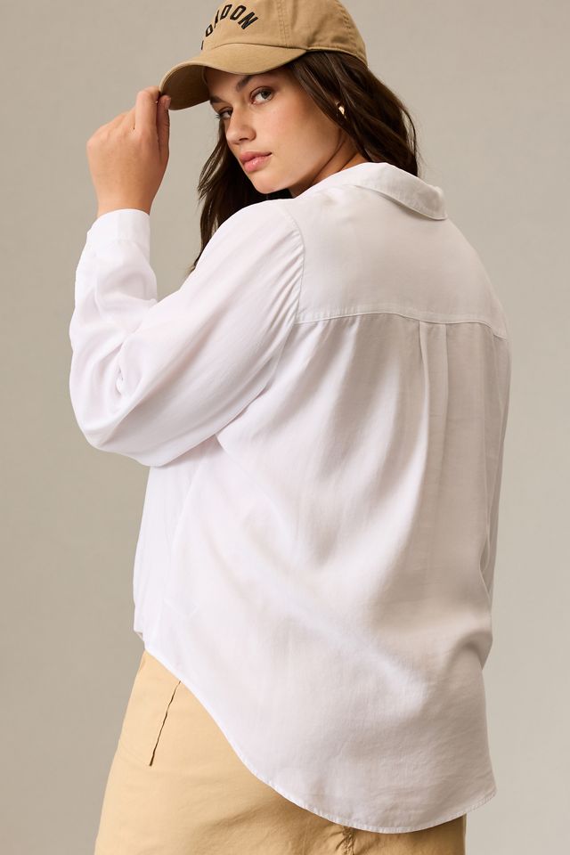 Cloth & Stone Shirred Buttondown Shirt #5