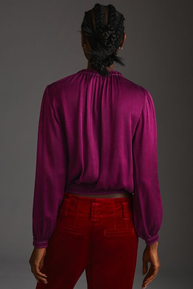 Bella Dahl Draped Blouse #1
