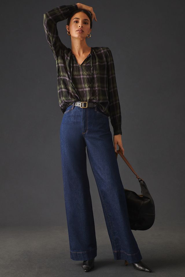 Cloth & Stone Tie-Neck Pullover Blouse #4