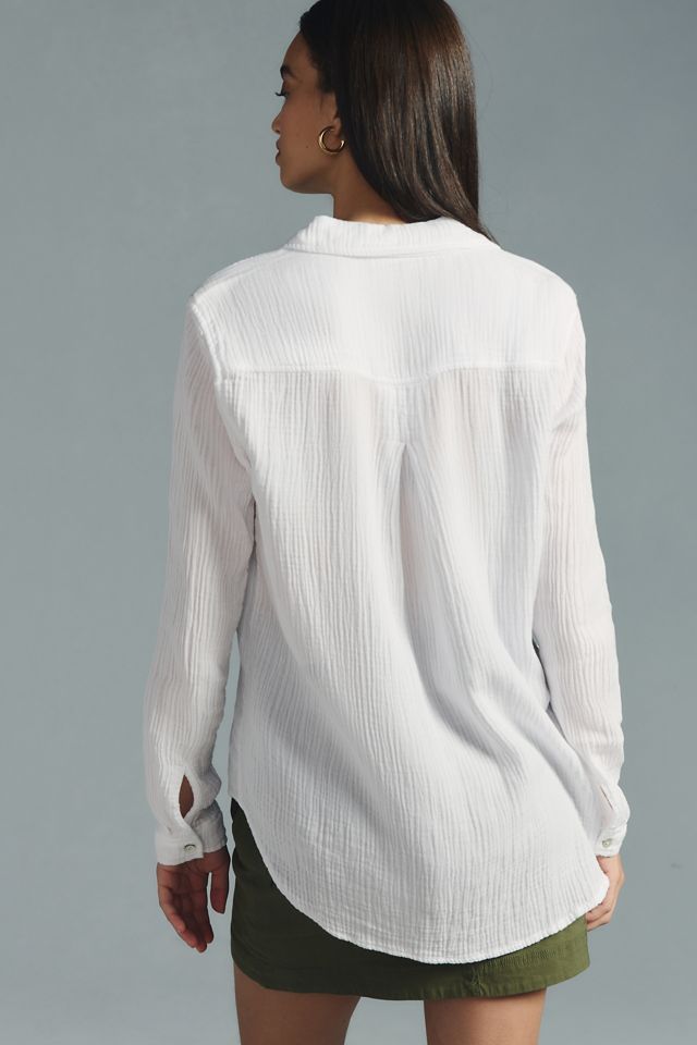 Bella Dahl Textured Buttondown Blouse #2