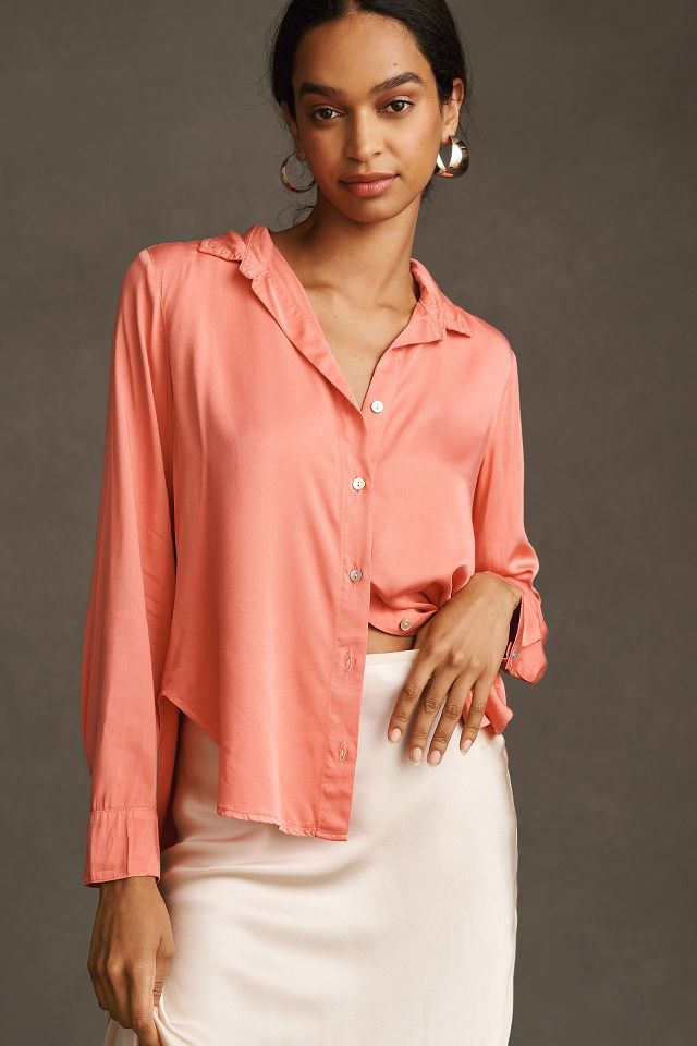 Bella Dahl Flowy Buttondown Blouse