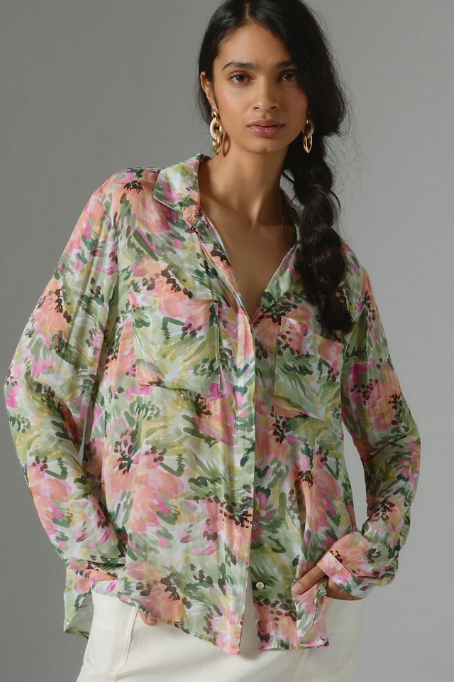 Bella Dahl Full Buttondown Blouse #3