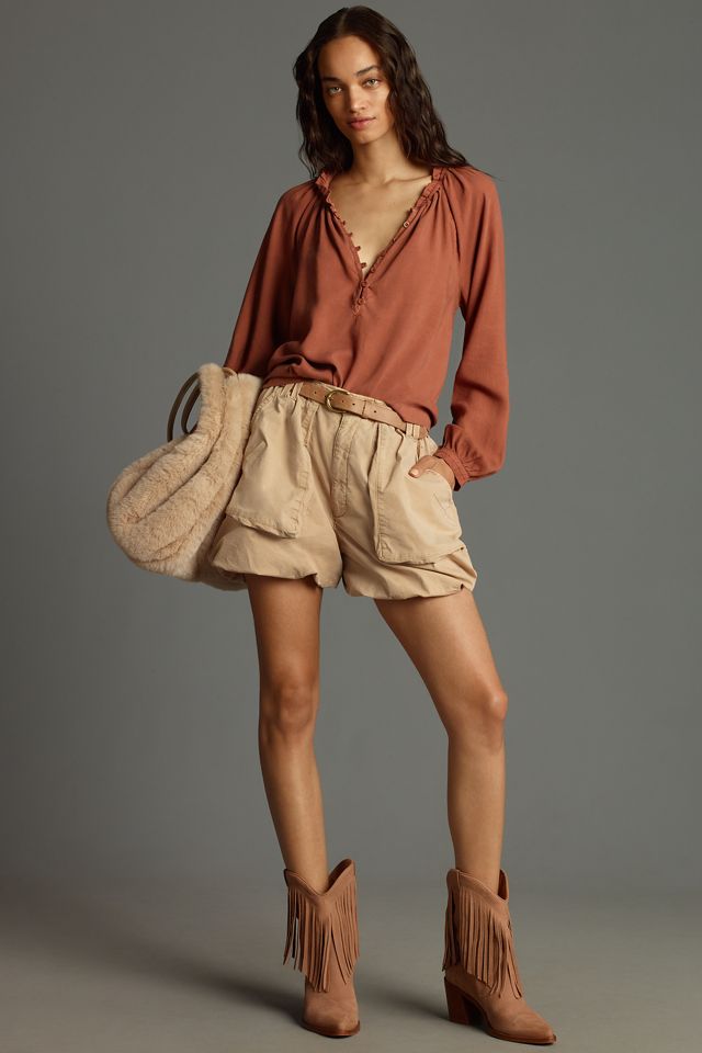 Cloth & Stone Long-Sleeve Raglan Blouse #2