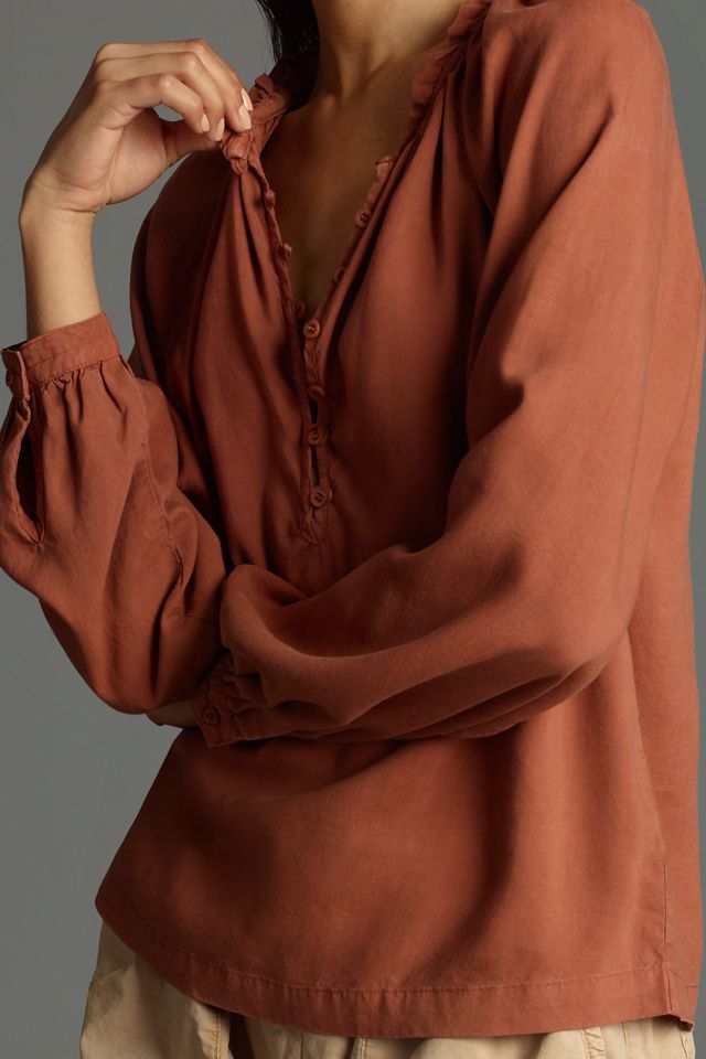 Cloth & Stone Long-Sleeve Raglan Blouse #3