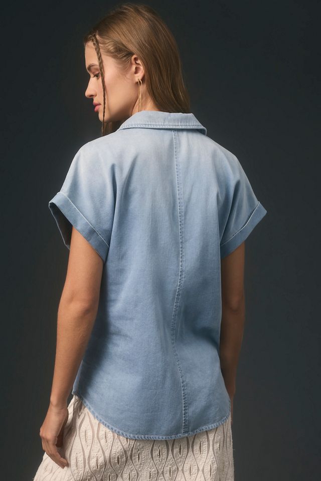 Cloth & Stone Short-Sleeve Buttondown Top #3