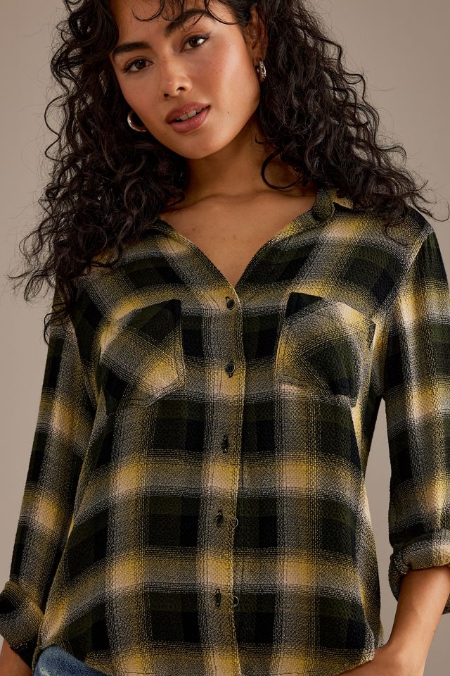 Bella Dahl Long-Sleeve Flannel Shirt #2