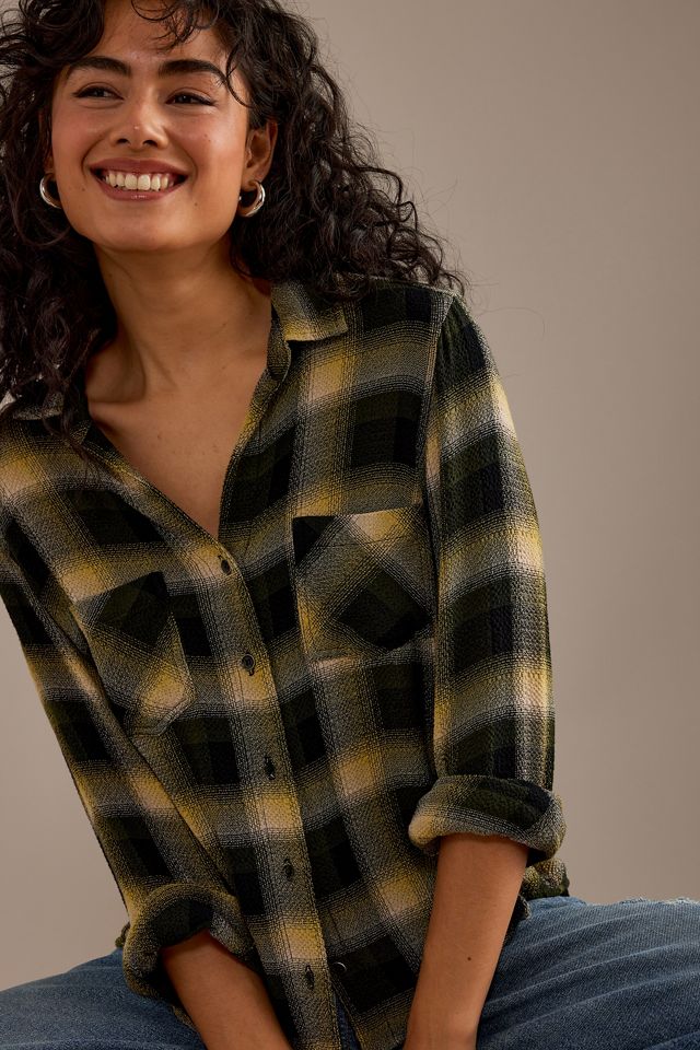 Bella Dahl Long-Sleeve Flannel Shirt #3