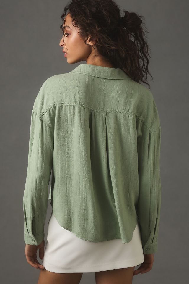 Cloth & Stone Long-Sleeve Relaxed Buttondown Shirt | Anthropologie