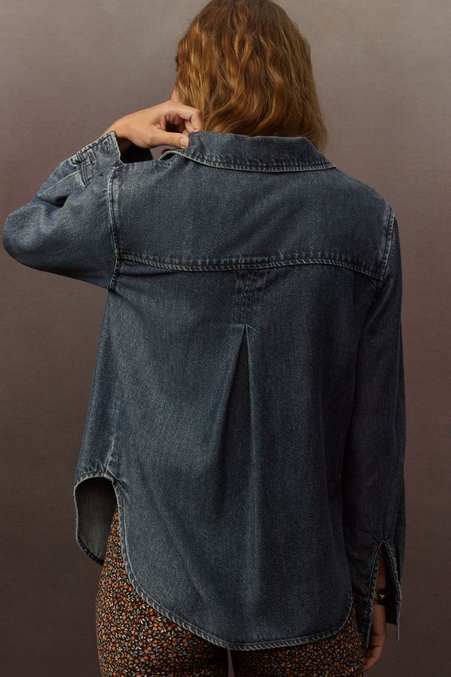 Cloth & Stone Denim Buttondown Shirt #2