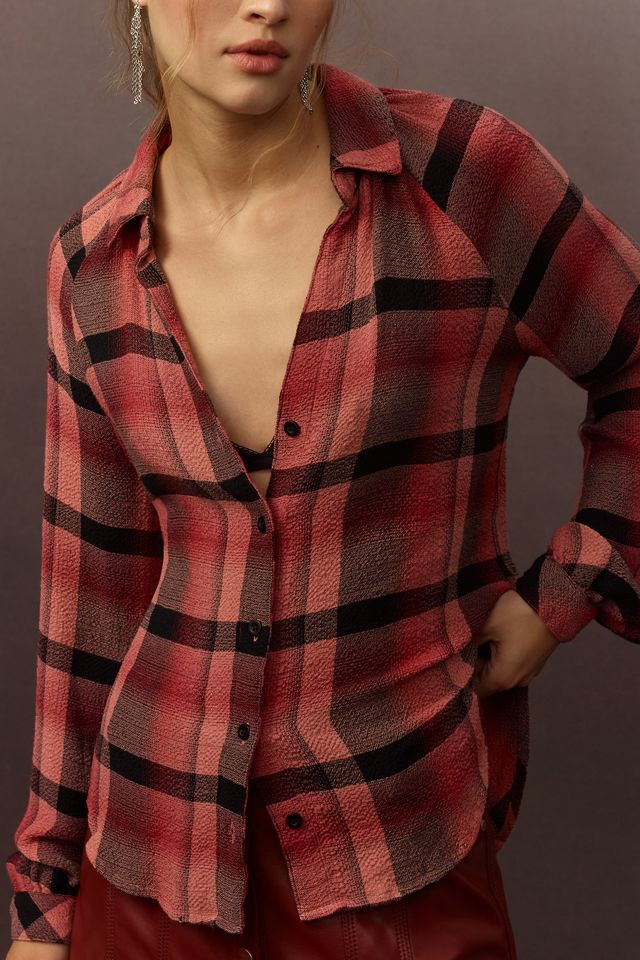 Cloth & Stone Long-Sleeve Flowy Buttondown Blouse #3