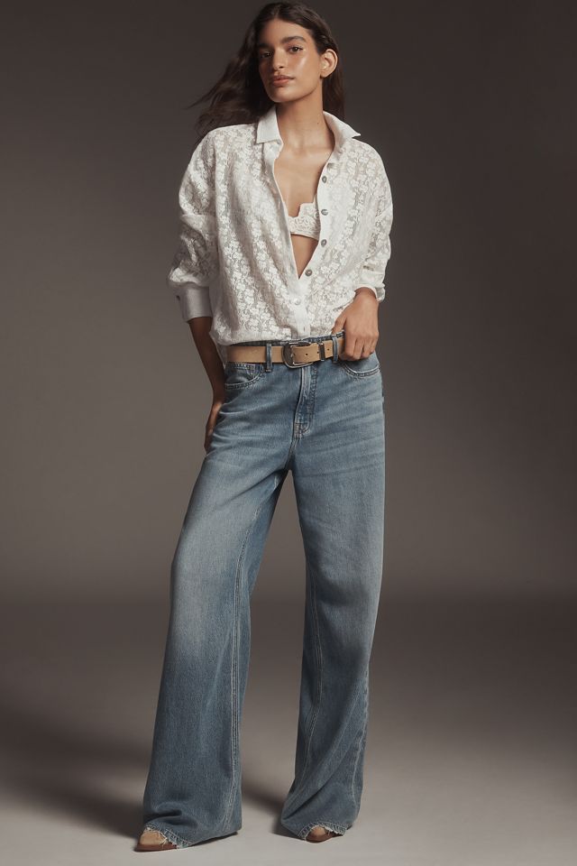 Cloth & Stone Drop-Shoulder Textured Buttondown Shirt #2