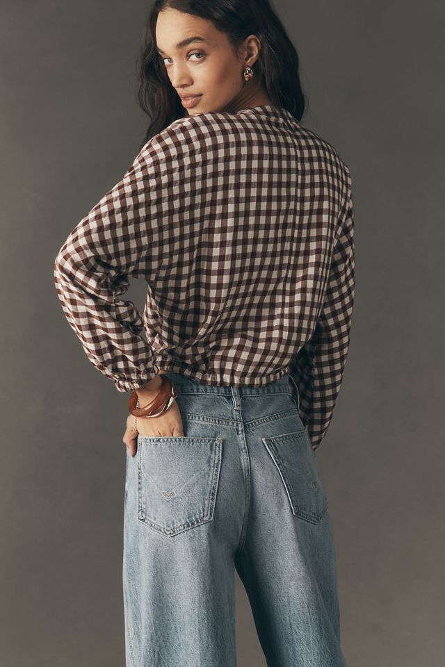 Cloth & Stone Cinched Waist V-Neck Top  #3