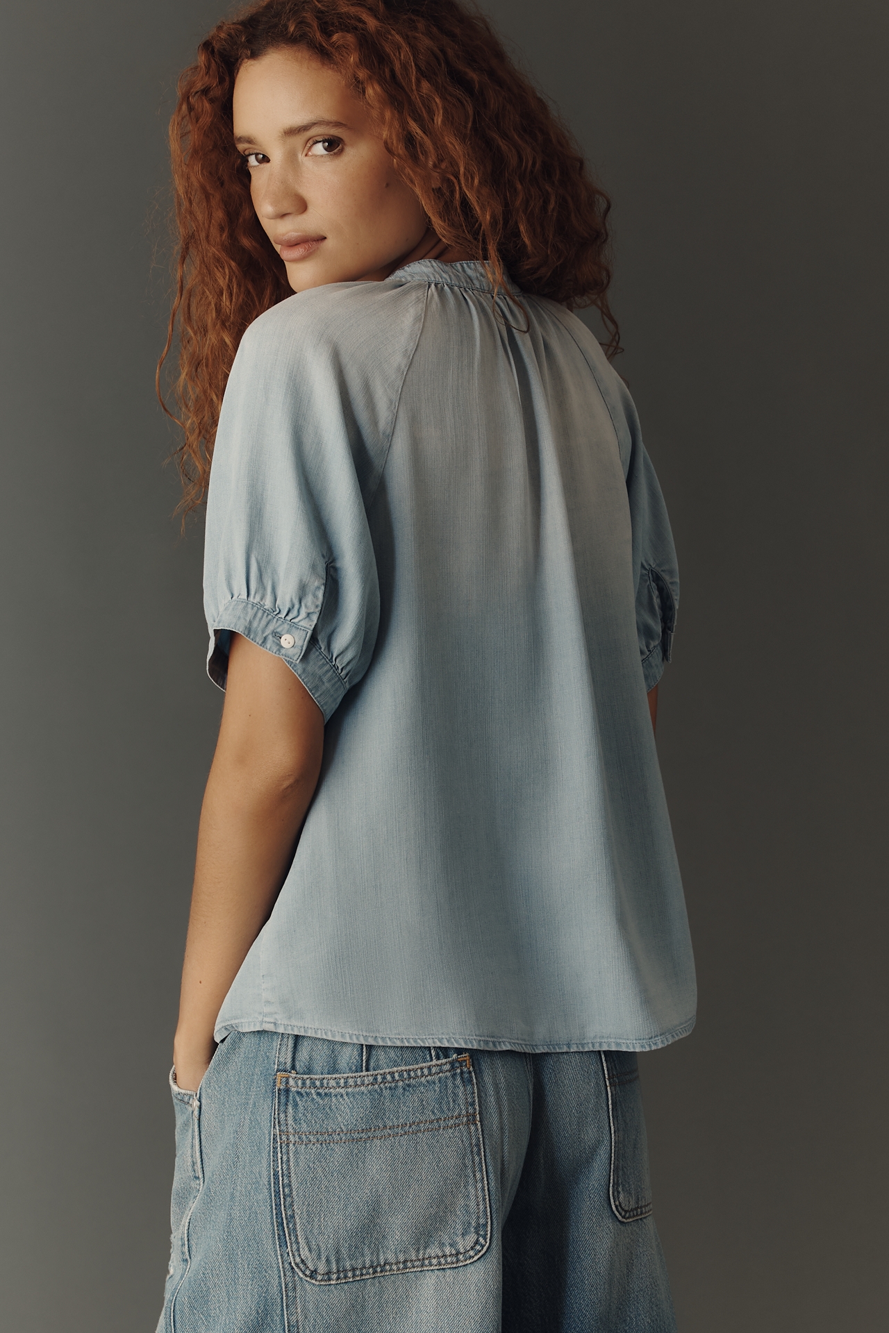 Cloth & Stone Short-Sleeve Buttondown Shirt