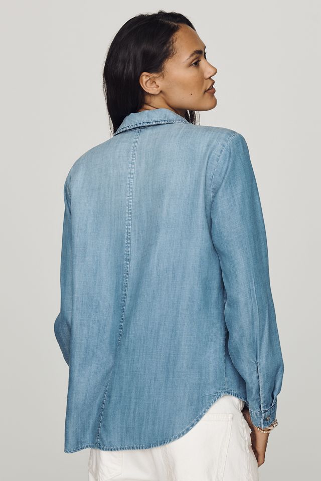 Cloth & Stone Double-Pocket Denim Buttondown Shirt #1