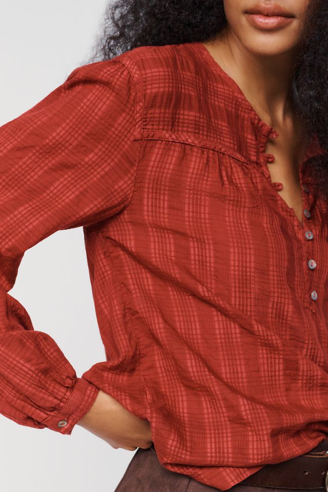 Cloth & Stone Yoke Blouse #3