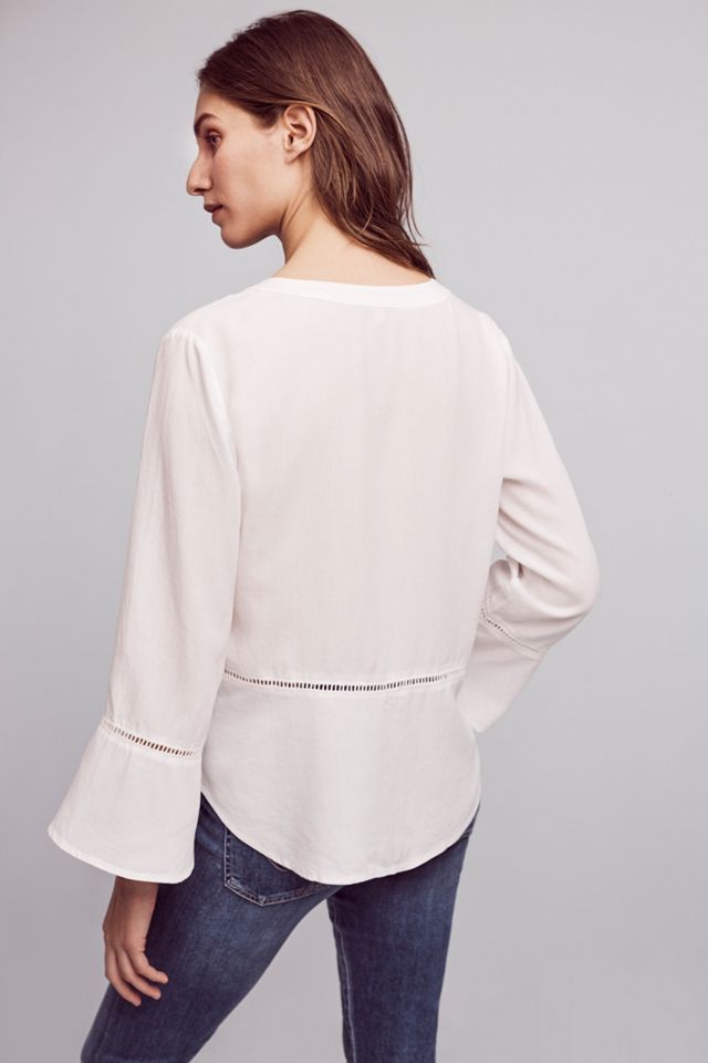 Ladder Lace Henley #1