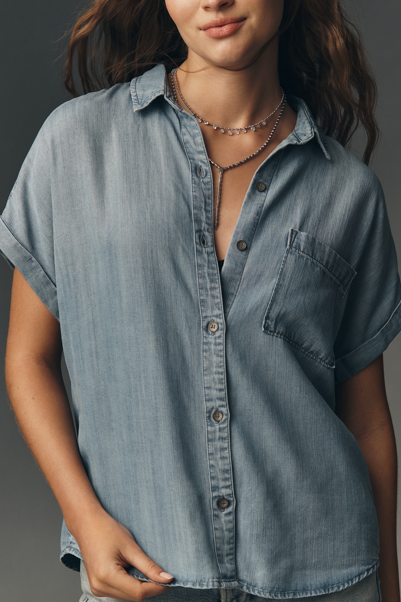 Cloth & Stone Breezy Buttondown Blouse