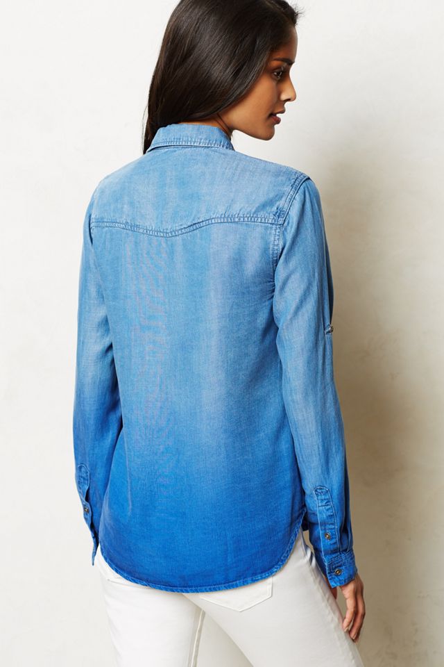 Ombre Chambray Buttondown #2