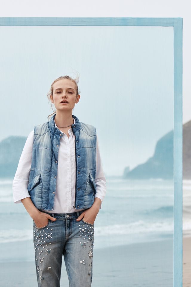 Frayed-Hem Buttondown #4