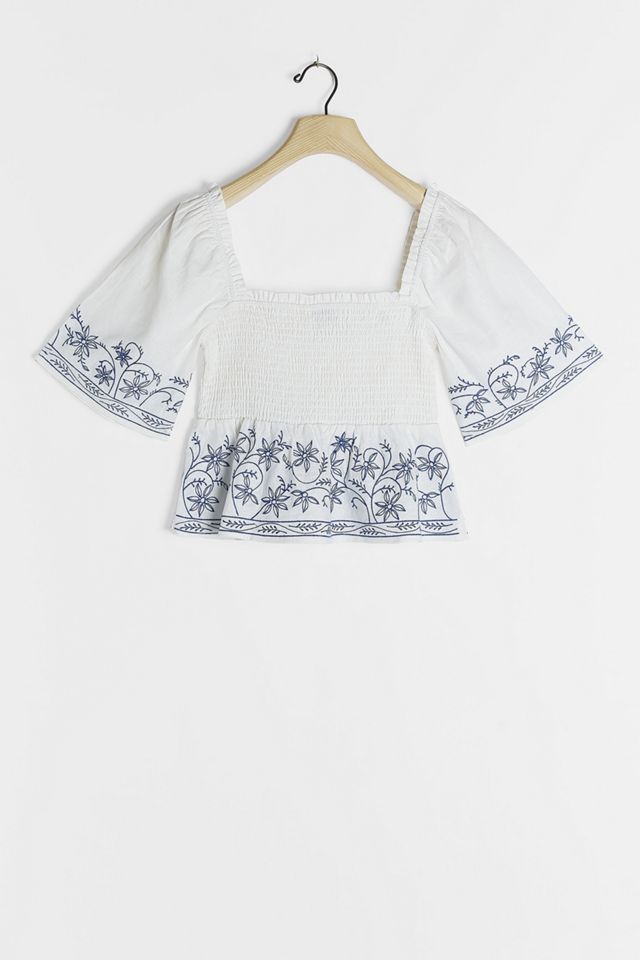 Rosalie Embroidered Blouse #1
