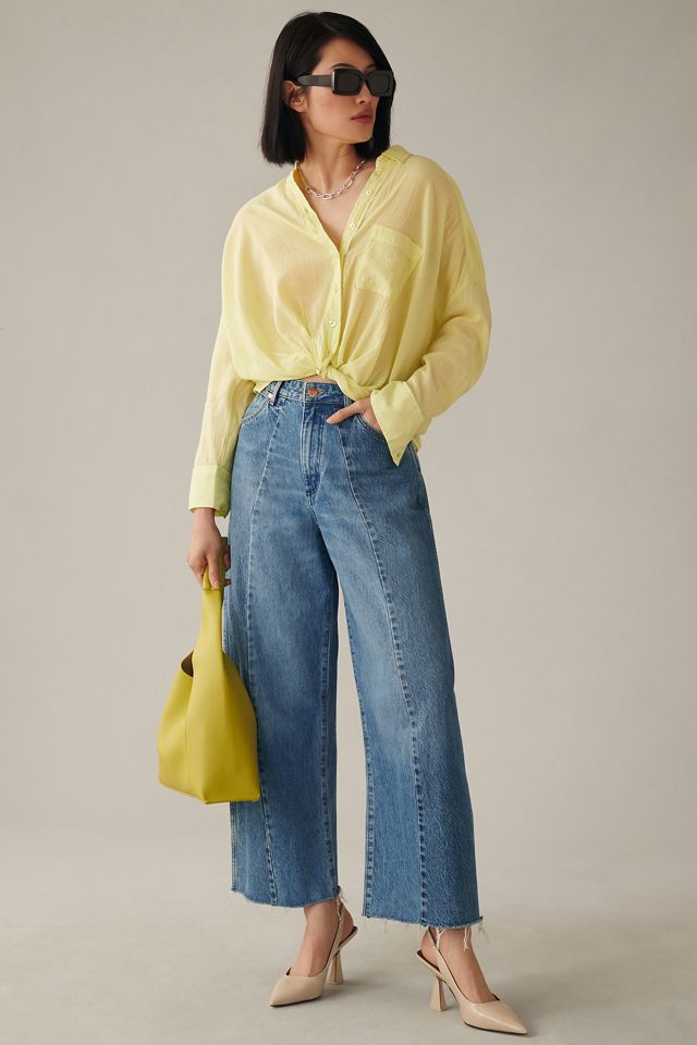 Pilcro Twist-Front Blouse #2
