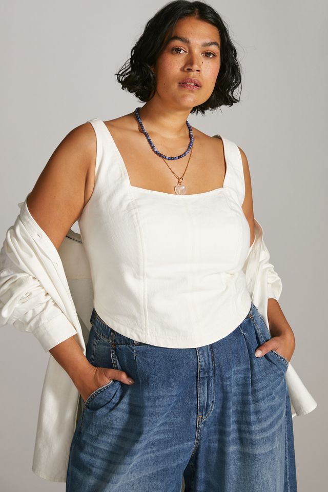 Pilcro Corset Tank #4