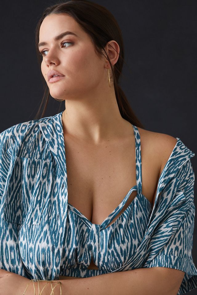 Pilcro Printed Voile Surf Shirt #7