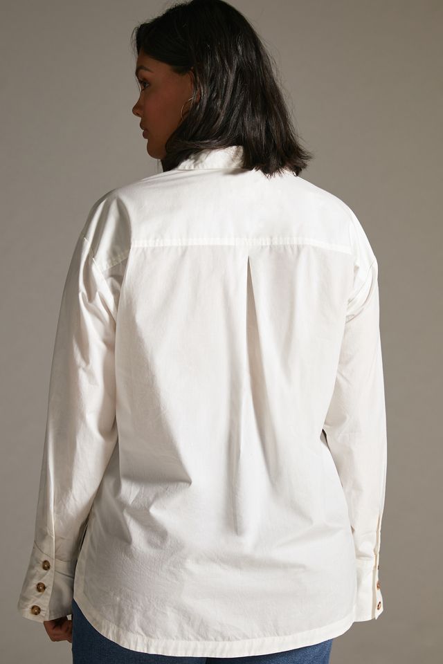 By Anthropologie Henley Popover Shirt #7