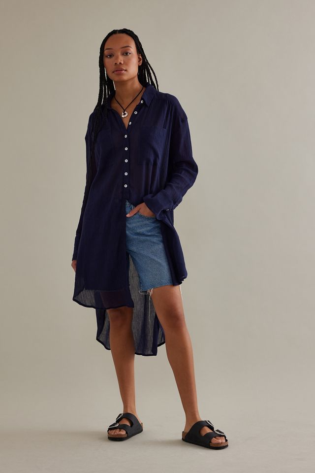 By Anthropologie Duster Tunic Shirt