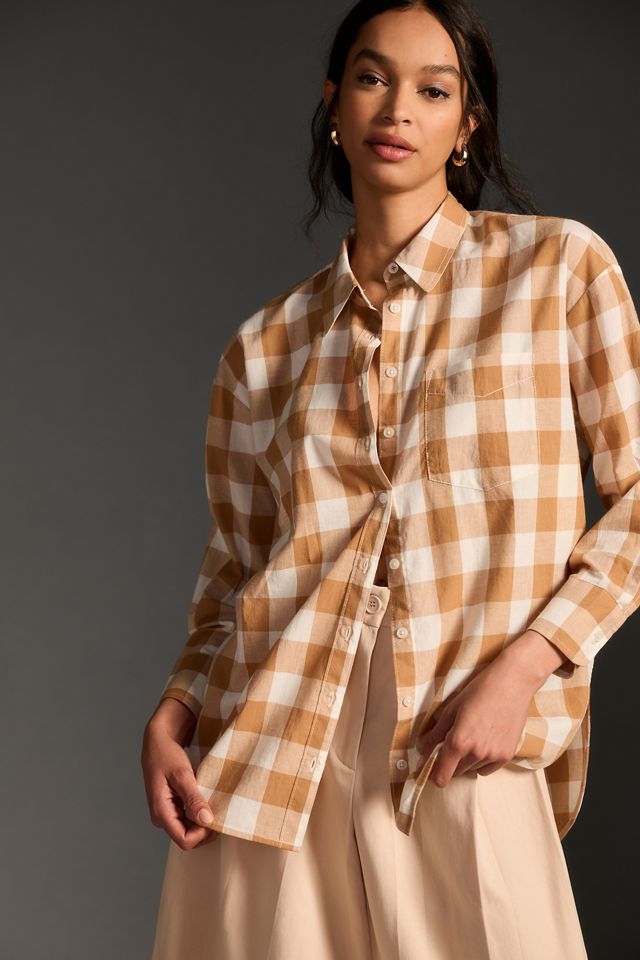 The Bennet Buttondown Shirt by Maeve: Buffalo Check Edition #1