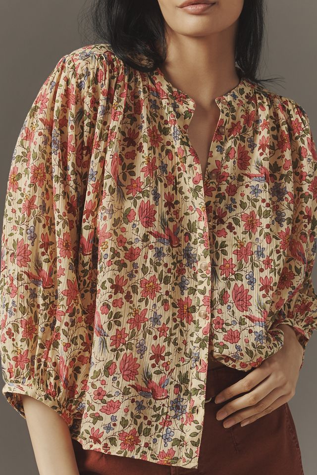 The Sidney Batwing Blouse by Pilcro: Shrunken Edition #3