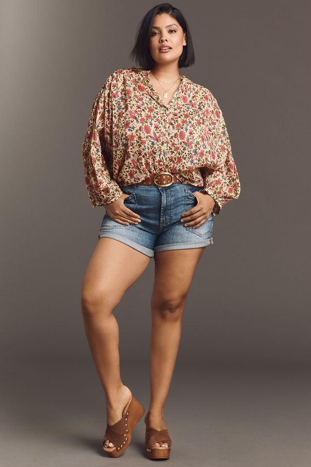 The Sidney Batwing Blouse by Pilcro: Shrunken Edition #6