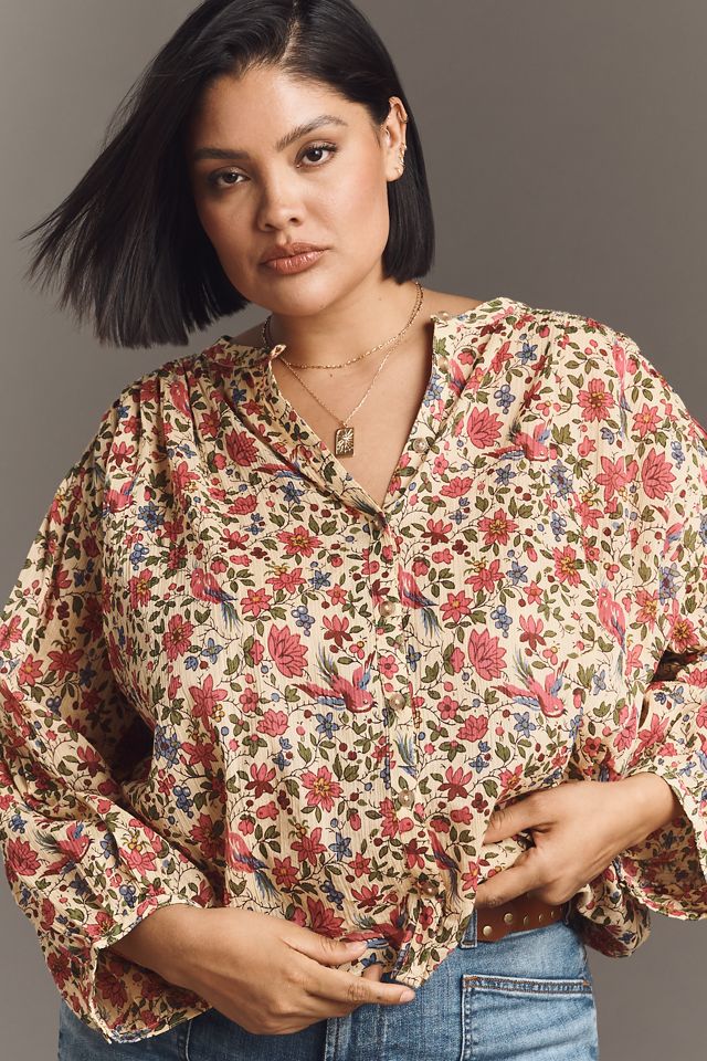 The Sidney Batwing Blouse by Pilcro: Shrunken Edition #7